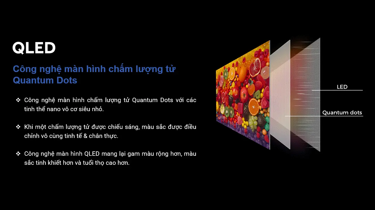 Tivi Aqua QLED 4K 65 inch AQT65S80EUX